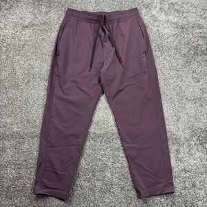 Public Rec Pants Mens 34x28 Purple Gamechanger Performance Sweatpants Daymaker
